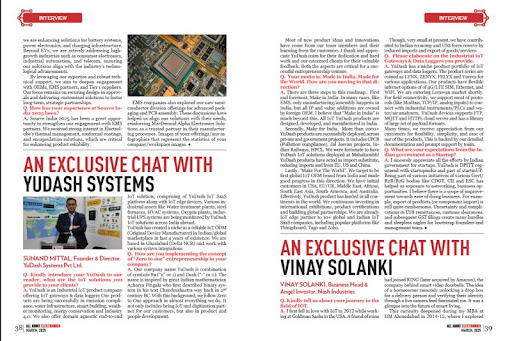 YuDash in All About Electronics